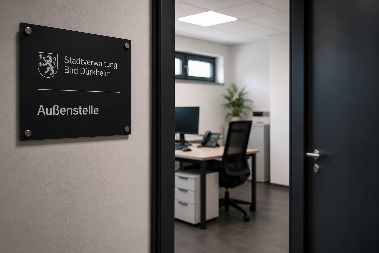 Planung und Einrichtung einer kommunalen Außenstelle